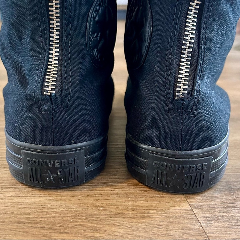 NWT Converse Chuck Taylor All Star XX-Hi knee-high sneakers. Black Size 8.5 - Picture 10 of 13